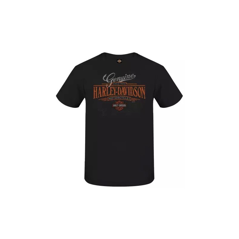 Harley-Davidson men´s T-Shirt Genuine Bars black 3001760-BLCK