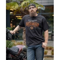 Harley-Davidson men´s T-Shirt Genuine Bars black 3001760-BLCK