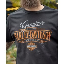 Harley-Davidson men´s T-Shirt Genuine Bars black 3001760-BLCK