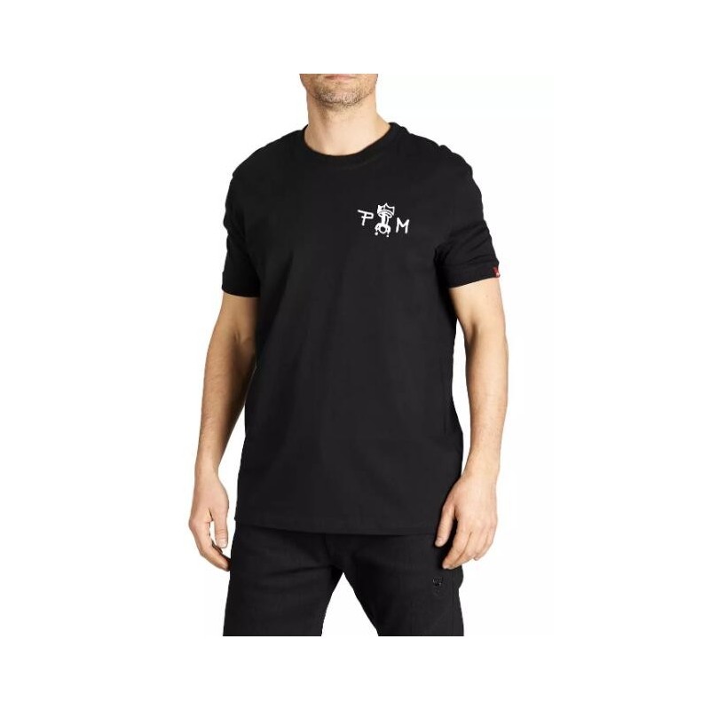 Pando Moto T-Shirt Wing Black MIKE-MOTO-WING