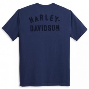 Harley-Davidson T-Shirt Road Captain blue 96056-23VM