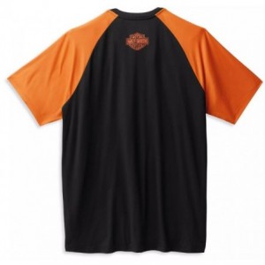 Harley-Davidson T-Shirt Performance black/orange 99063-22VM