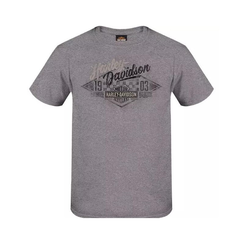 Harley-Davidson men´s T-Shirt Quality Check grey R004449V