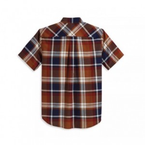 Harley-Davidson men´s Shirt Staple Plaid red/blue 96160-23VM