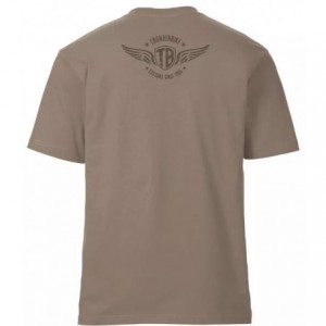 Thunderbike men´s T-Shirt Vintage Wheel brown 19-31-1315V