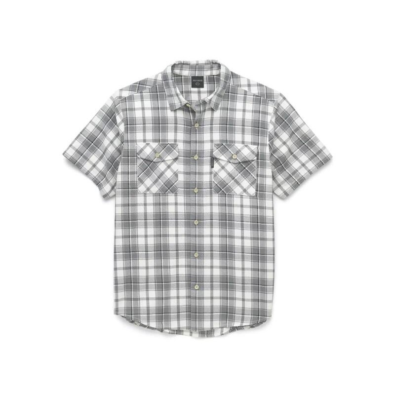 Harley-Davidson Shirt Genuine Plaid grey 96398-22VM