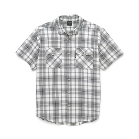 Harley-Davidson Shirt Genuine Plaid grey 96398-22VM