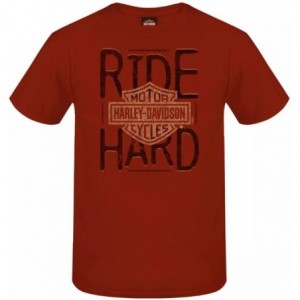 Harley-Davidson men´s T-Shirt Ride Hard orange R004389V