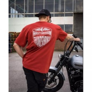 Harley-Davidson men´s T-Shirt Ride Hard orange R004389V