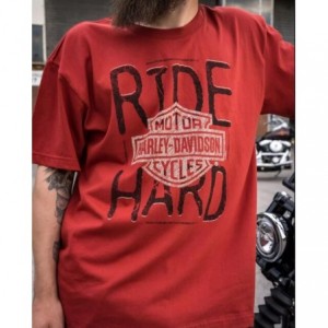 Harley-Davidson men´s T-Shirt Ride Hard orange R004389V