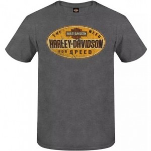 Harley-Davidson men´s T-Shirt Need for Speed grey 3001761-CHAH