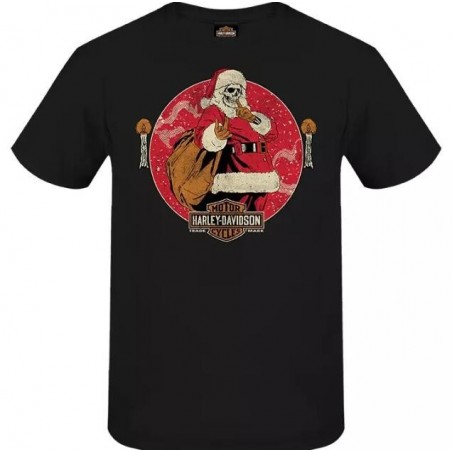 Harley-Davidson men´s T-Shirt Santas Parts black R004666V