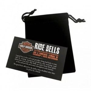 Harley-Davidson Ride Bell Gold Bar & Shield HRB066