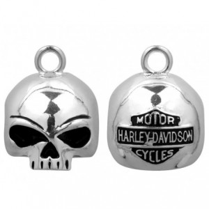 Harley-Davidson Ride Bell Round Willie Skull HRB020