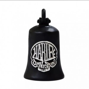 Harley-Davidson Ride Bell Calavera Skull black matte HRB103