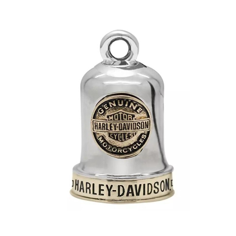 Harley-Davidson Ride Bell Bar & Shield Brass & Steel HRB095