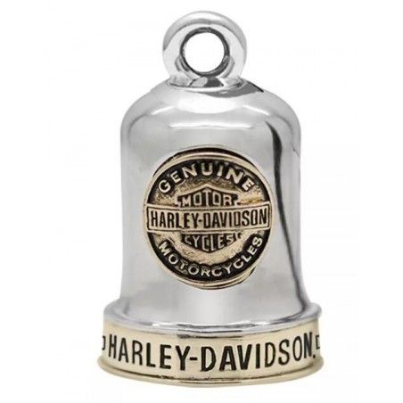 Harley-Davidson Ride Bell Bar & Shield Brass & Steel HRB095