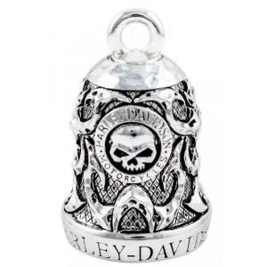 Harley-Davidson Ride Bell Willie G Skull & Tribal Flame HRB074