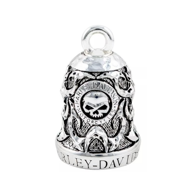 Harley-Davidson Ride Bell Willie G Skull & Tribal Flame HRB074