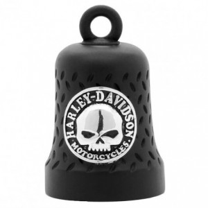 Harley-Davidson Ride Bell Skull black matte