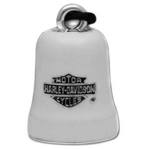 Harley-Davidson Ride Bell White Bar & Shield HRB067