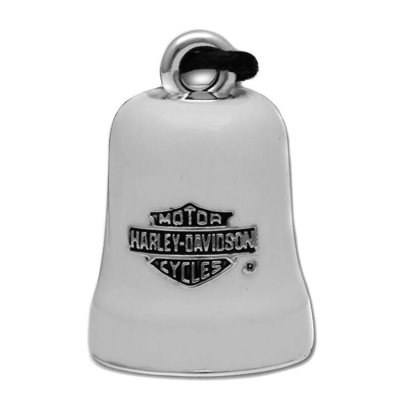 Harley-Davidson Ride Bell White Bar & Shield HRB067