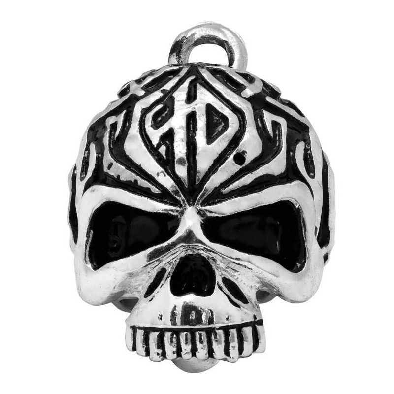 Harley-Davidson Ride Bell Sculpted Tribal Skull HRB092