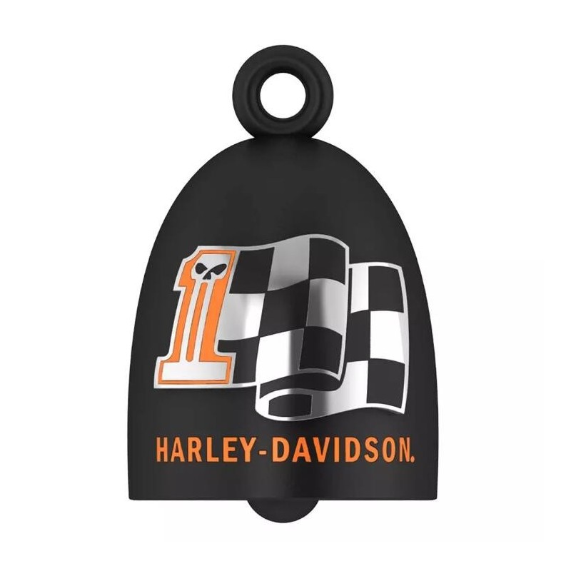 Harley-Davidson Ride Bell Checkered Flag black HRB119