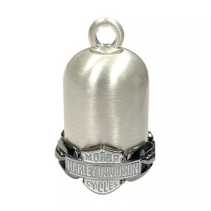 Harley-Davidson Ride Bell Vintage Bar & Shield Black Chain Link HRB110