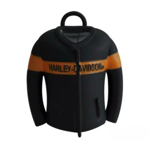 Harley-Davidson Ride Bell Black & Orange Jacket HRB114