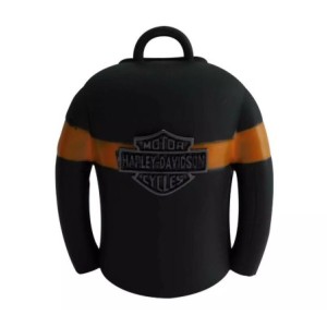 Harley-Davidson Ride Bell Black & Orange Jacket HRB114