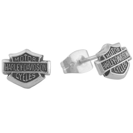 Harley-Davidson Earrings Bar & Shield silver HDE0085