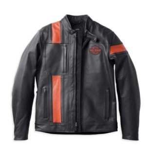 Men's Victory Sweep Leather Jacket|Second hand low price sale