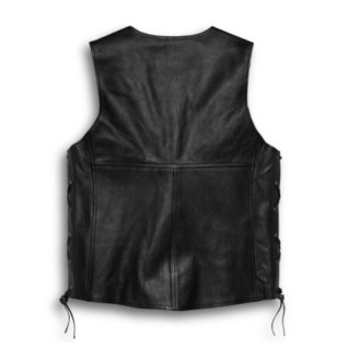 Men's Tradition II Leather Vest|Second hand low price sale