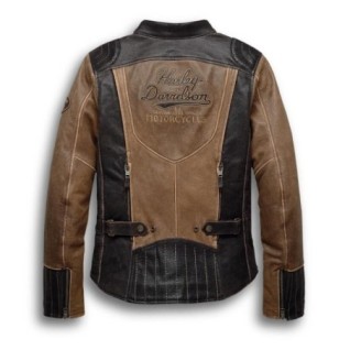 Triple Vent System Gallun Leather Riding Jacket