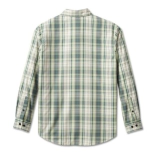 Men's Staple Performance Shirt Green Plaid In Stock Size 2XL