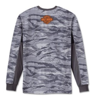 Men's Factory Performance Long Sleeve Tee Camouflage Size 3XL