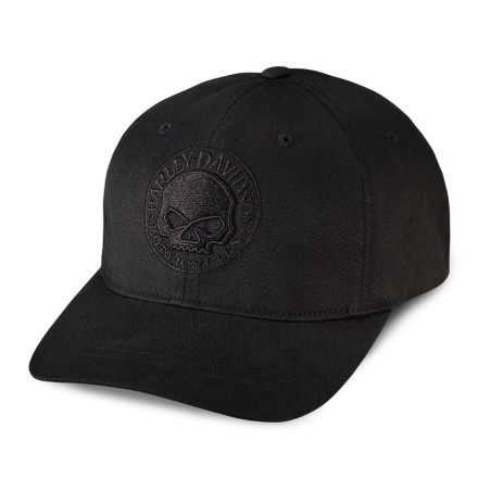 Willie G Skull Stretch Cap In Stock Size S