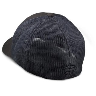 Rubber Willie G Skull Patch Stretch Trucker Cap