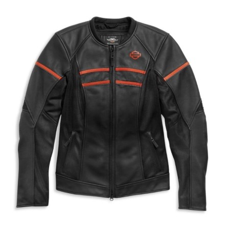 Women's H-D Brawler Leather Riding Jacket