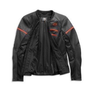 Women's H-D Brawler Leather Riding Jacket