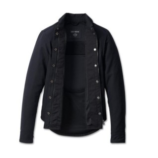 Women's Operative Riding Shirt Jacket - Black