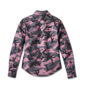 Women's Operative Riding Shirt Jacket - Camo