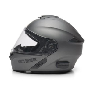 Outrush R Modular Bluetooth Helmet - Matte Silver Size M