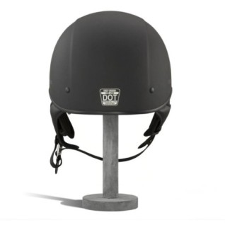 Lucid Ultra-Light Sun Shield J03 Half Helmet - Matte Black