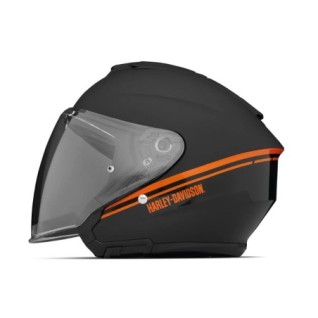 Maywood II Sun Shield H33 3/4 Helmet - Gloss Black/Matte Black Size L