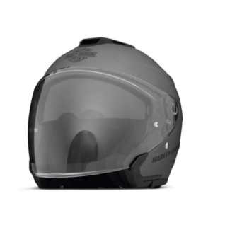 Maywood II Sun Shield H33 3/4 Helmet - Matte Black Silver Size L