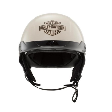 Busby Ultra-Light Sun Shield J03 1/2 Helmet White Sand Pearl Gloss