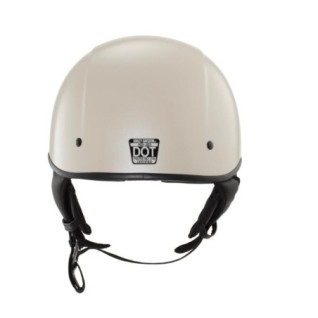 Busby Ultra-Light Sun Shield J03 1/2 Helmet White Sand Pearl Gloss