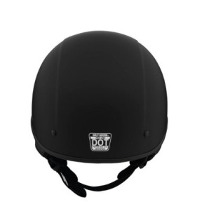 Busby Ultra-Light Sun Shield J03 1/2 Helmet - Matte Black Size XL